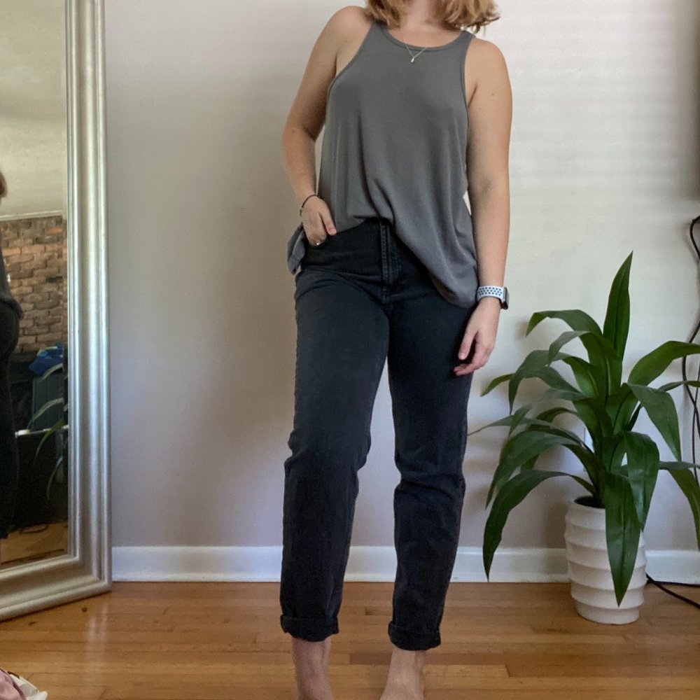 Free People Grey Tank